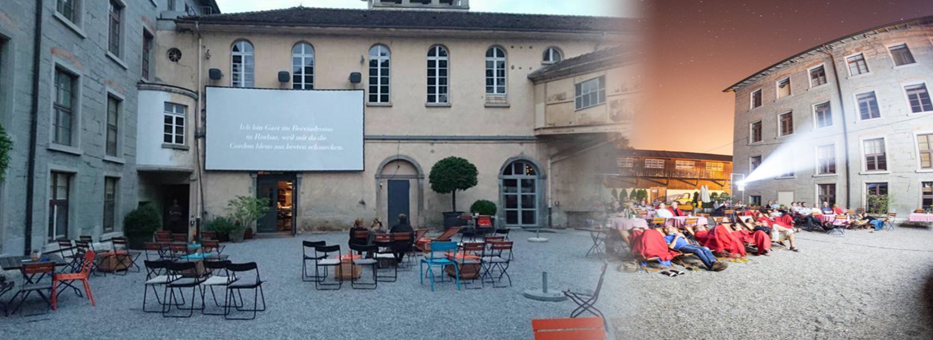 FS Multipurpose Horns Chosen for Outdoor Movie Theater in Switzerland